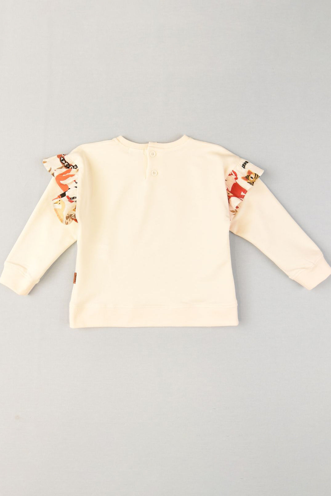 Cocote "Bronte" Cream Tiger Sweatshirt | Millie and John