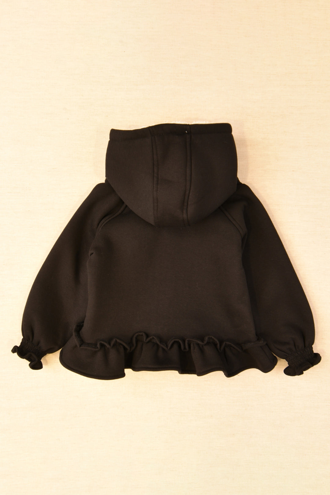 Cocote "Kiera" Black Tartan Bow Hoodie | Millie and John