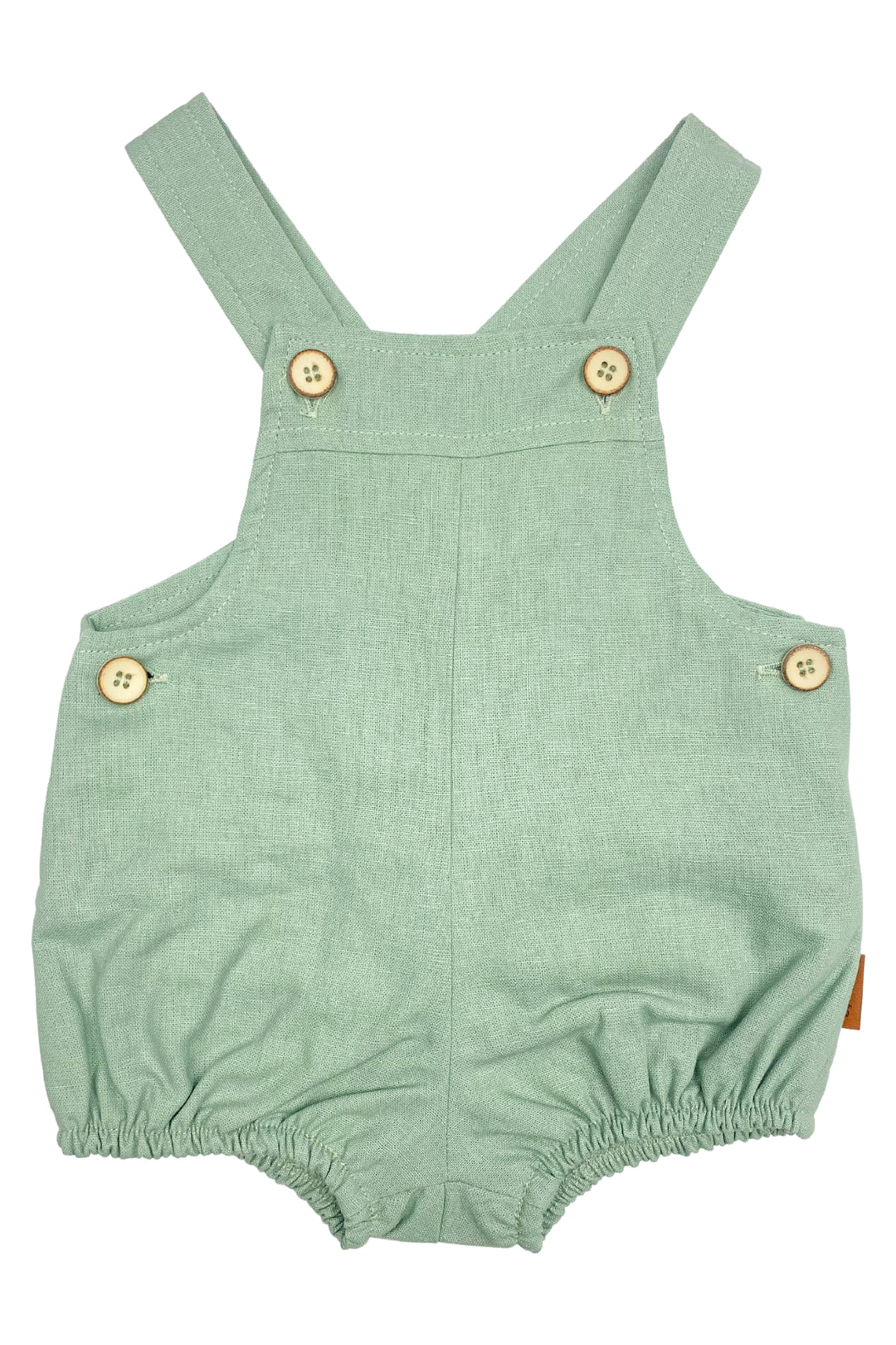 Cocote "Daniel" Linen Dungaree Romper | Millie and John