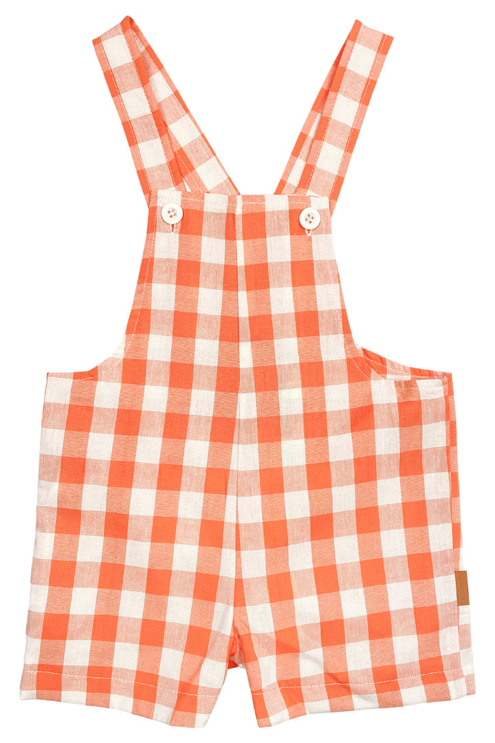 Cocote "Frank" Gingham Dungarees | Millie and John