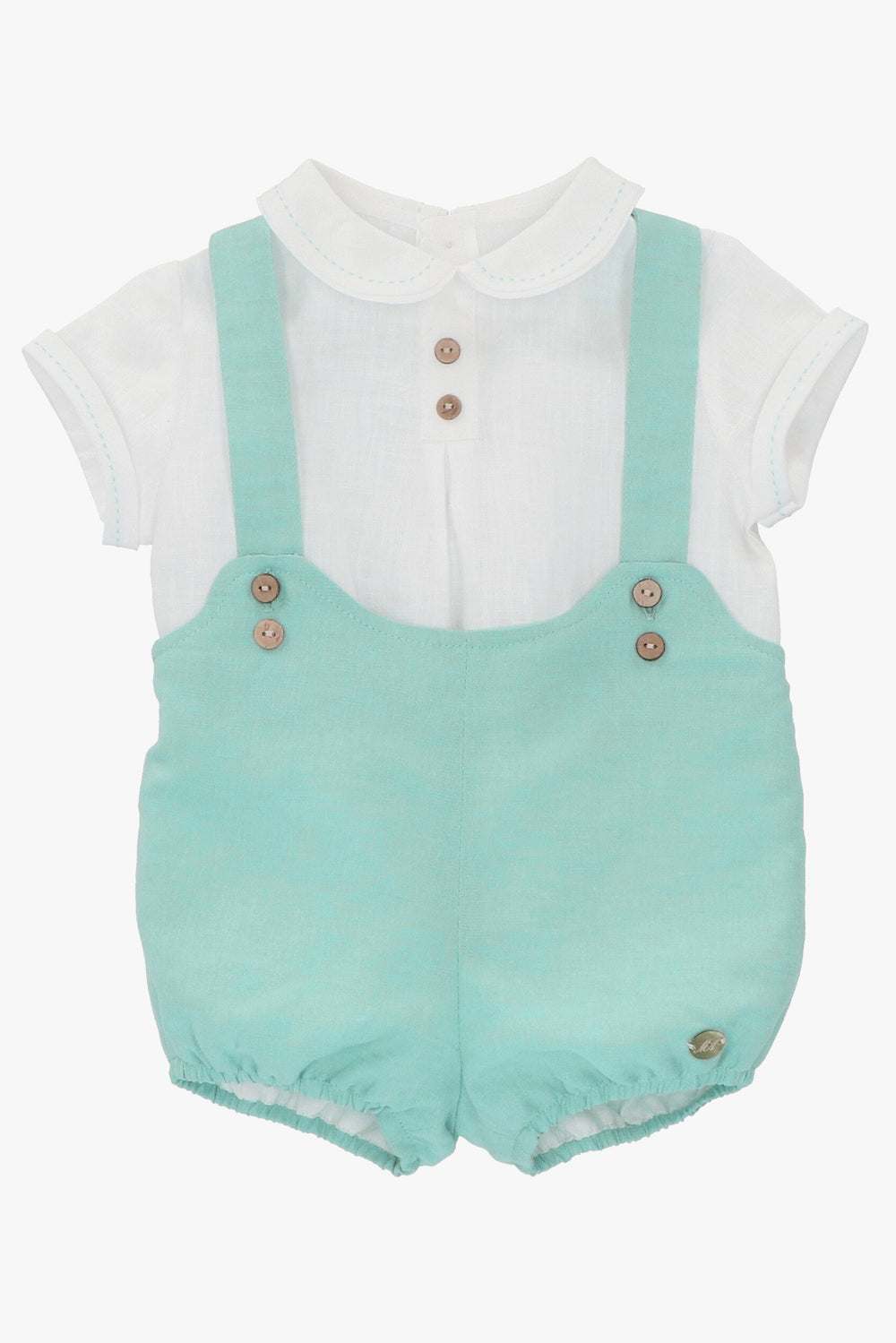 Martín Aranda "Orion" Linen Shirt & Duck Egg Jam Pants | Millie and John