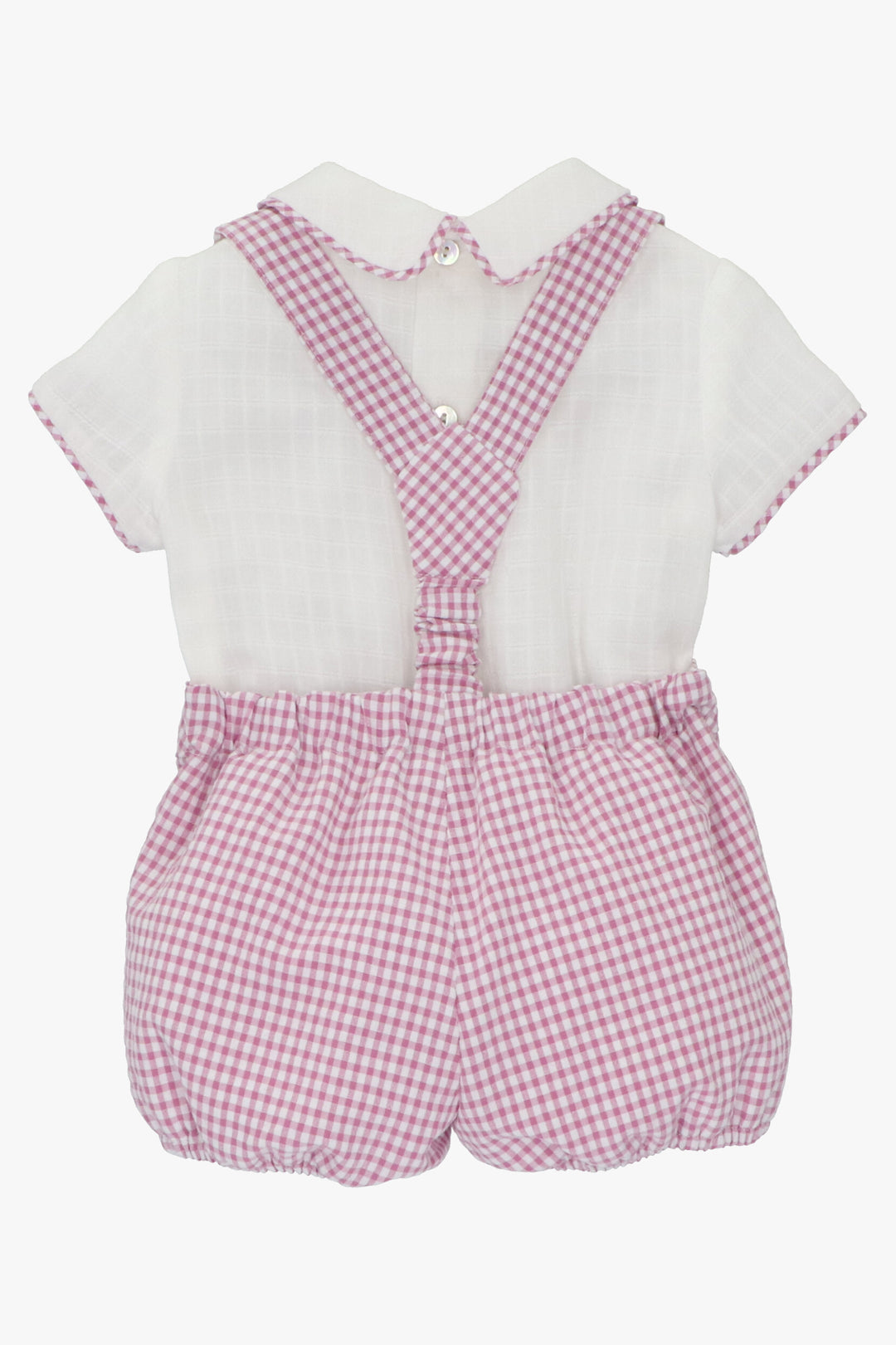 Martín Aranda "Lysander" Shirt & Orchid Purple Gingham Jam Pants | Millie and John