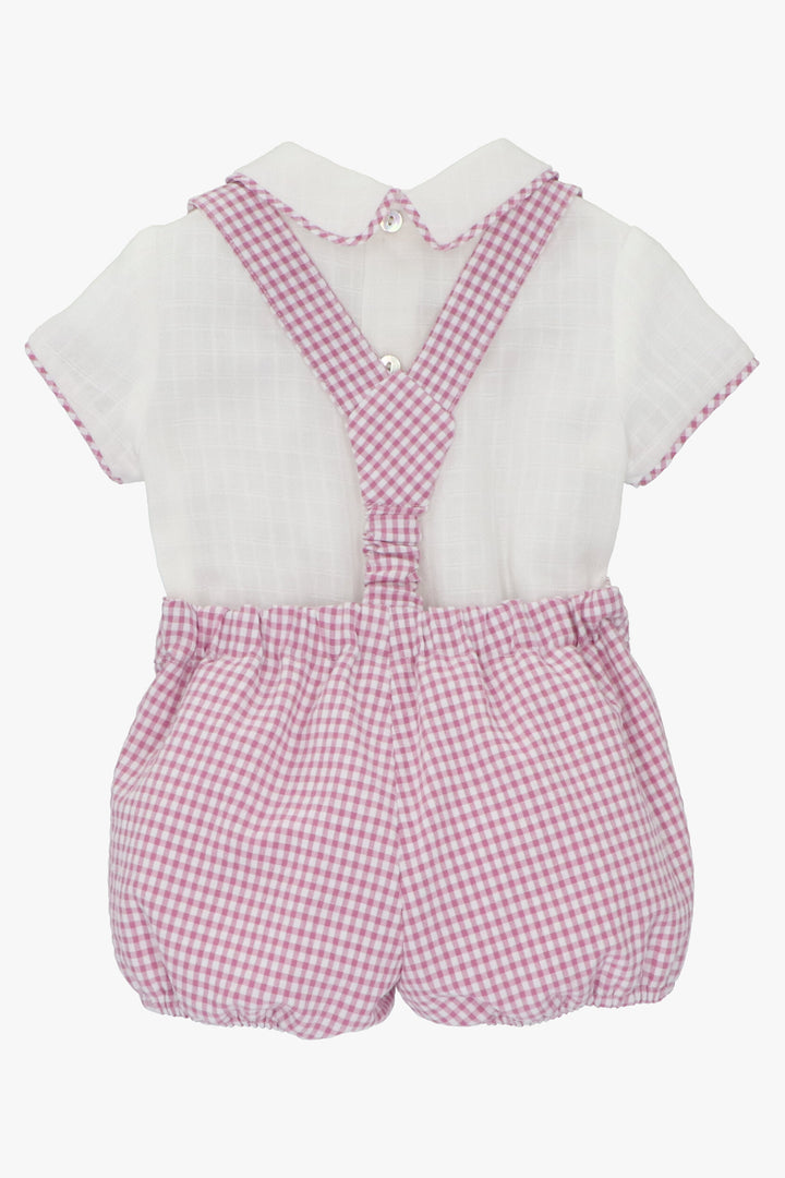 Martín Aranda "Lysander" Shirt & Orchid Purple Gingham Jam Pants | Millie and John