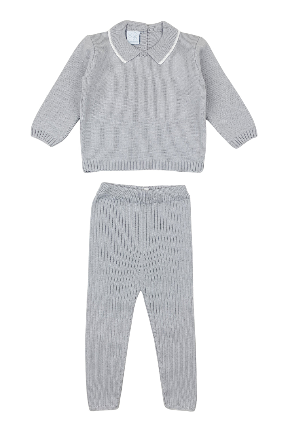Granlei "Bodhi" Light Grey Knit Top & Leggings | Millie and John