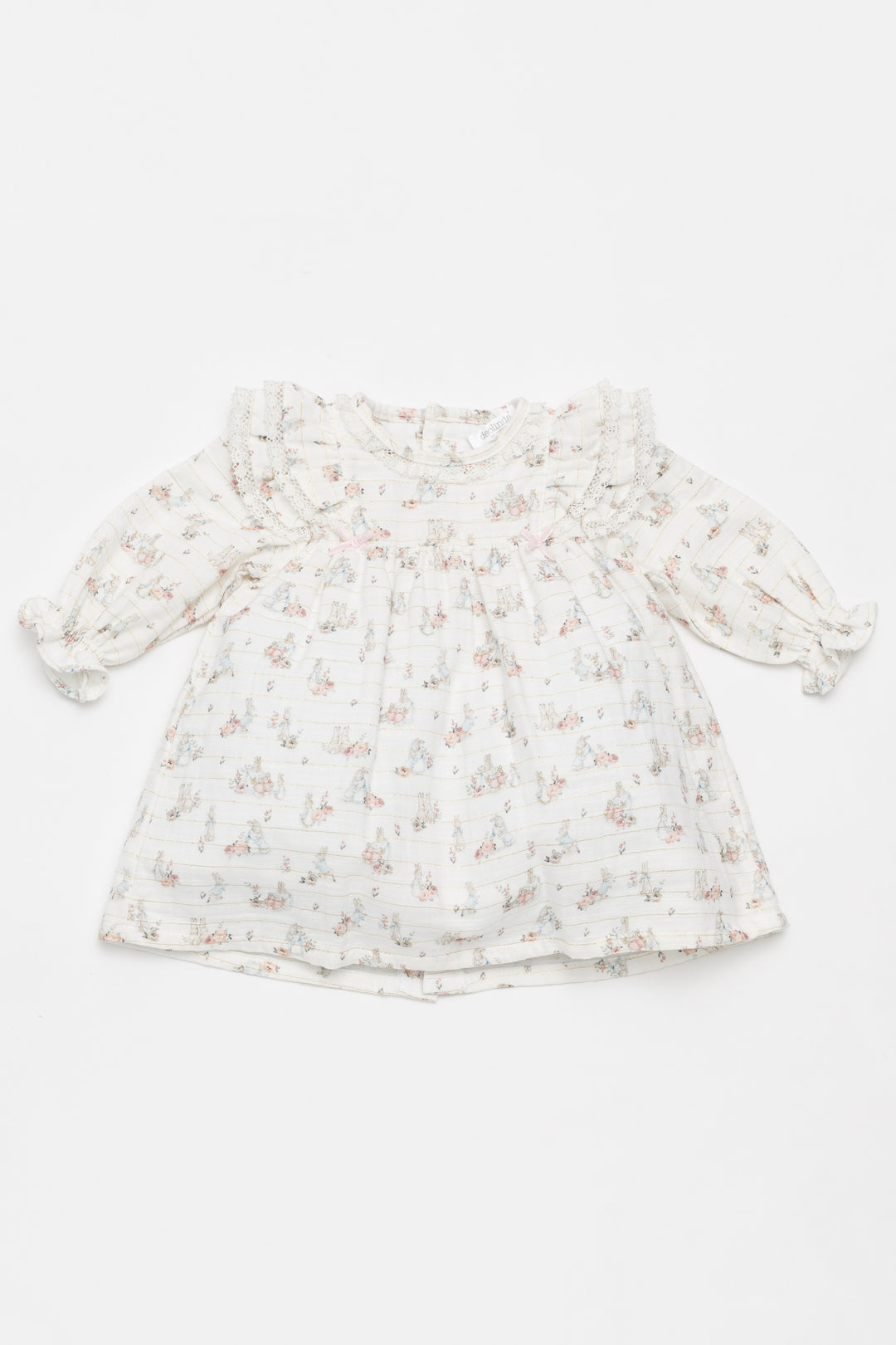 Deolinda "Beatrix" Ivory Peter Rabbit Dress | Millie and John