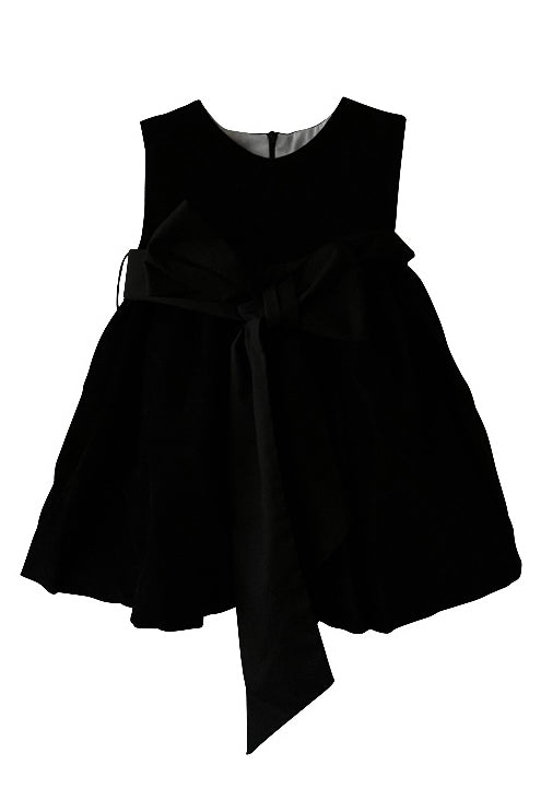 Phi "Minerva" Black Velvet Dress | Millie and John