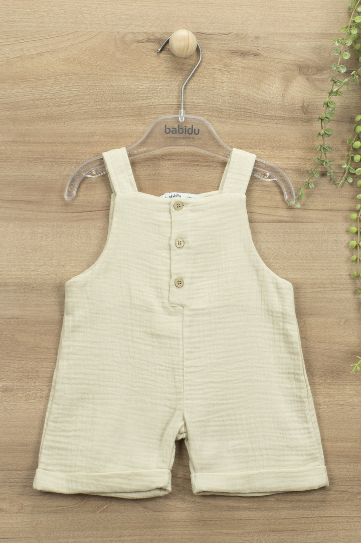 Babidu "Azriel" Cheesecloth Dungarees | Millie and John