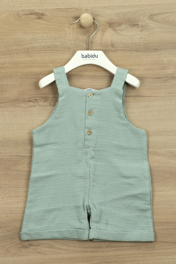 Babidu "Azriel" Cheesecloth Dungarees | Millie and John
