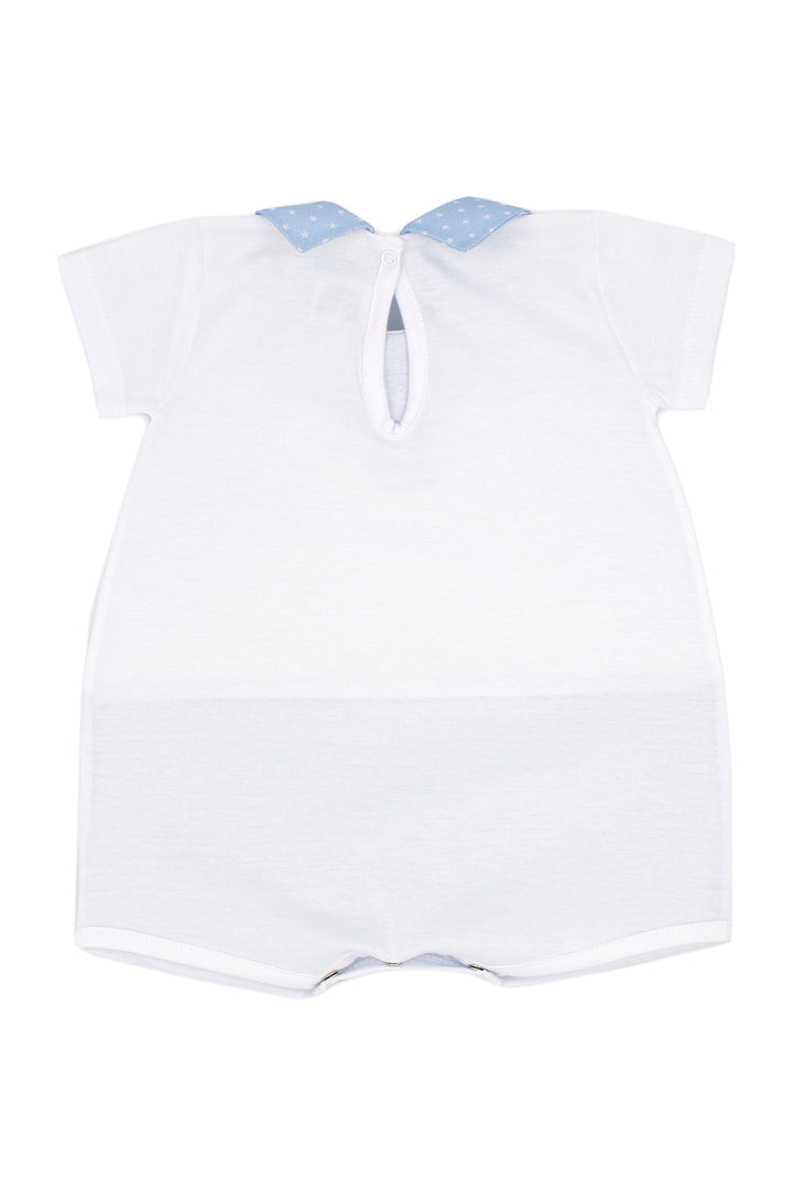Rapife "Ziggy" Blue Star Print Romper | Millie and John