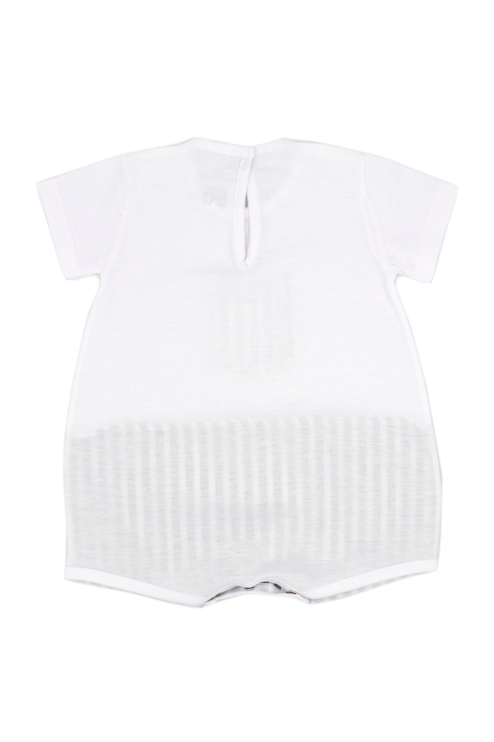 Rapife "Reggie" Black Striped Romper | Millie and John
