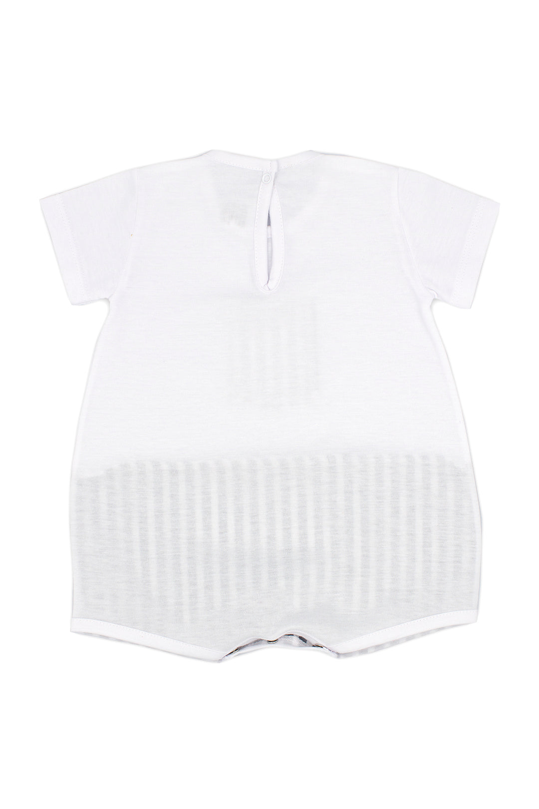 Rapife "Reggie" Black Striped Romper | Millie and John