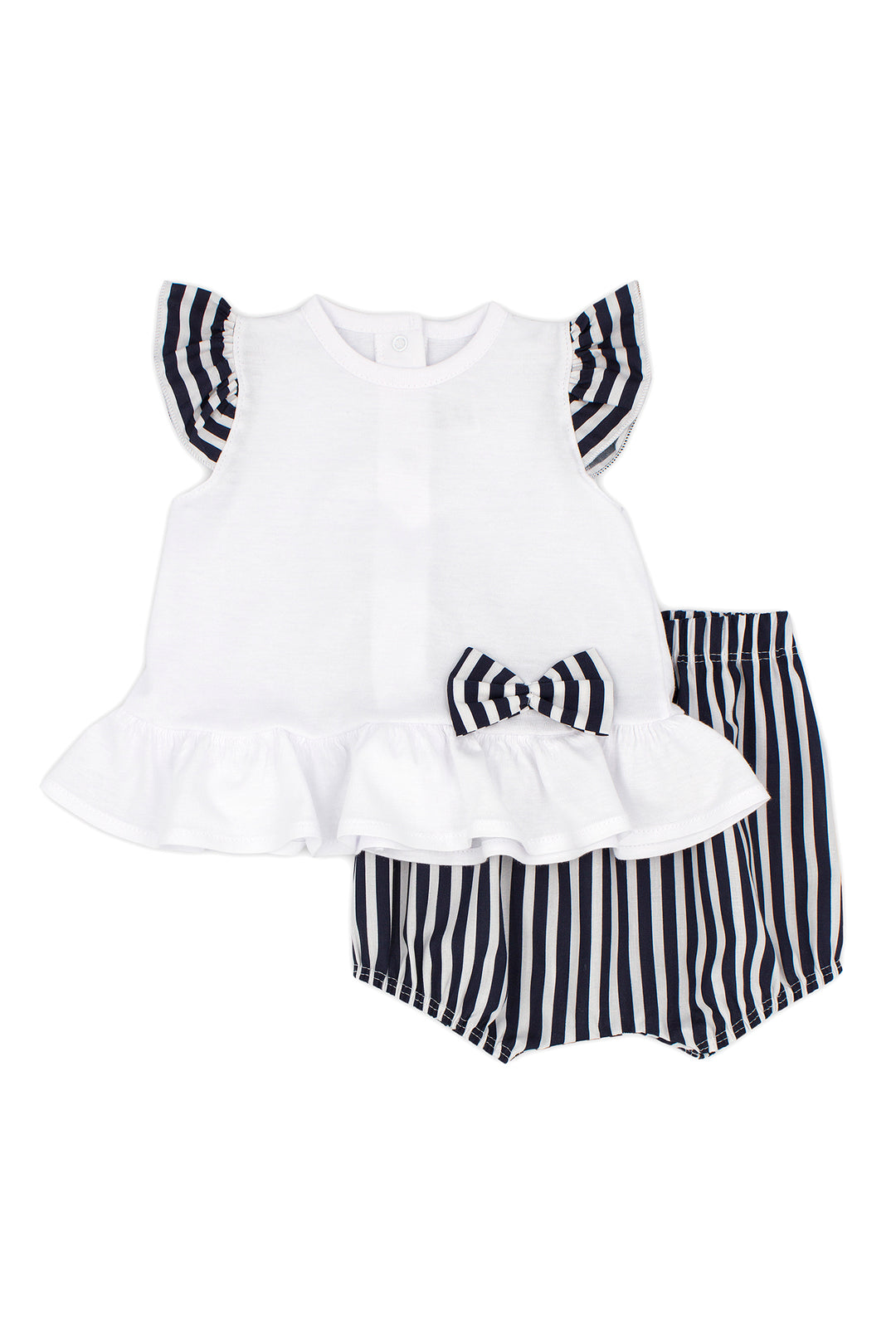 Rapife "Oriana" Black Striped Top & Bloomers | Millie and John