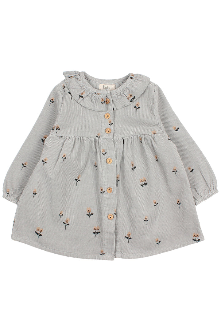 Búho "Romilly" Embroidered Flower Cord Dress (12-24M) | Millie and John