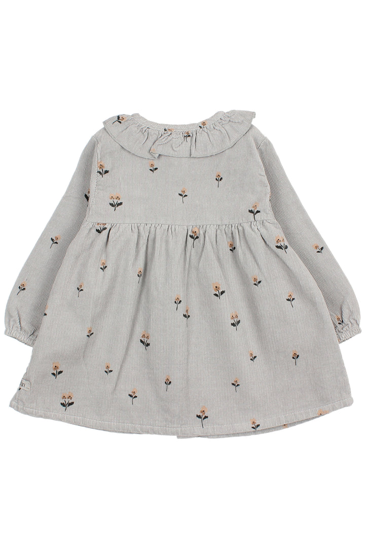 Búho "Romilly" Embroidered Flower Cord Dress (12-24M) | Millie and John