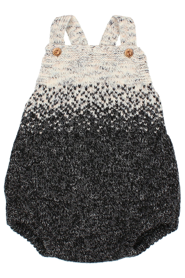 Búho "Shai" Wool Dungaree Romper | Millie and John