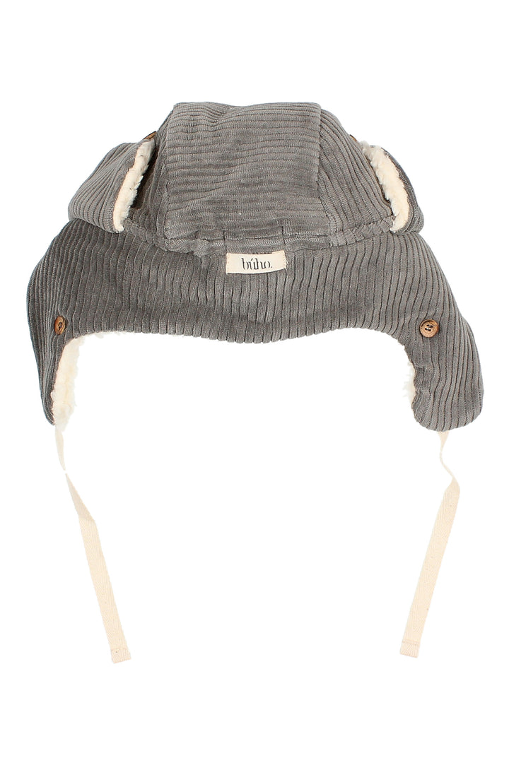 Búho Corduroy Sherpa Lined Trapper Hat | Millie and John
