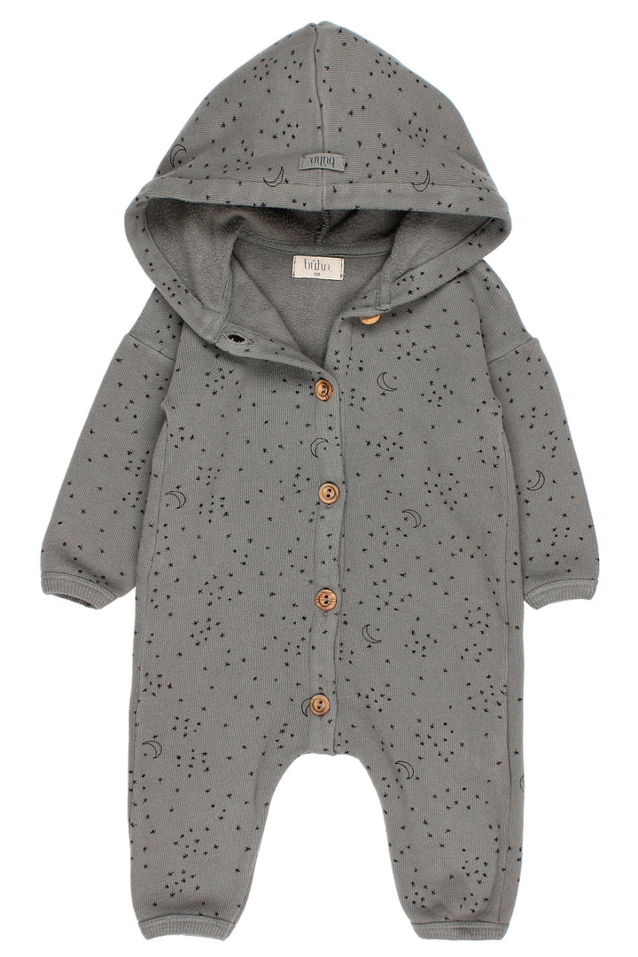 Búho "Atlas" Celestial Hooded Romper | Millie and John