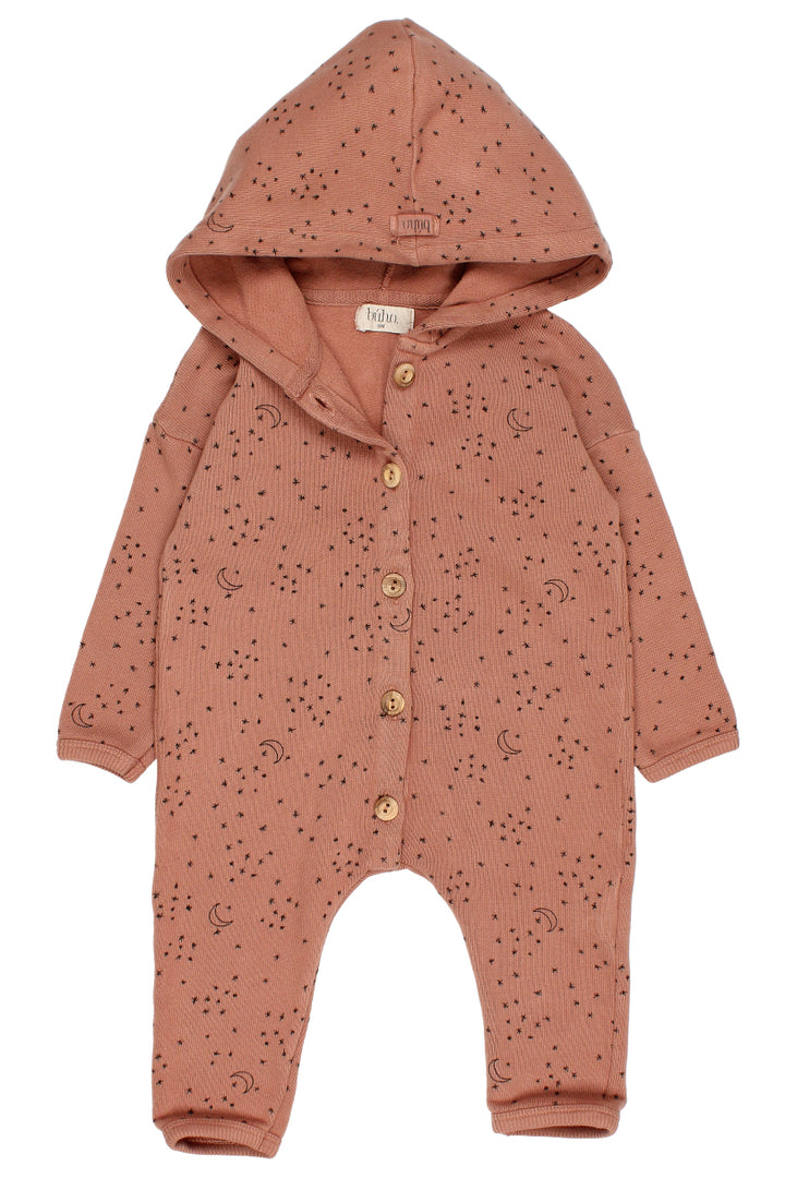 Búho "Atlas" Celestial Hooded Romper | Millie and John