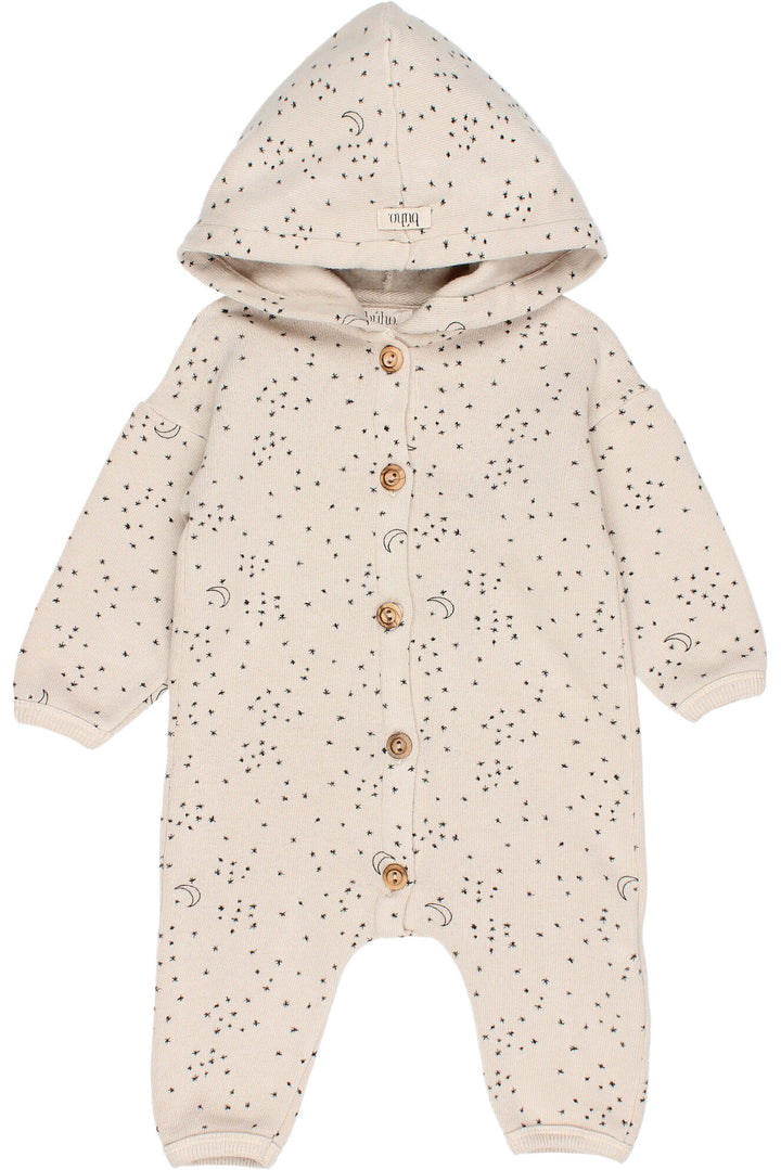Búho "Atlas" Celestial Hooded Romper | Millie and John