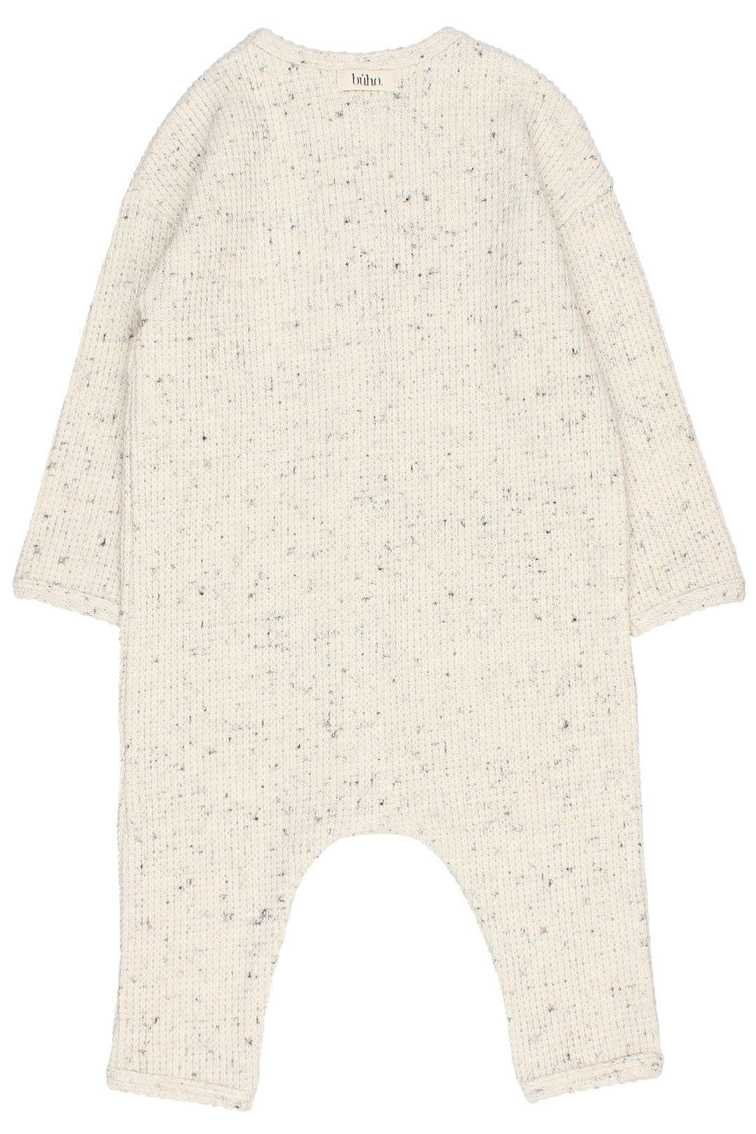 Búho "Winslow" Grey Marl Knit Romper | Millie and John