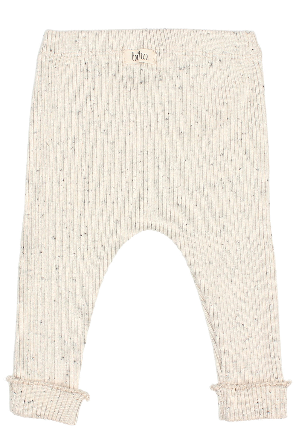 Búho "Winslow" Grey Marl Knit Leggings (12-24M) | Millie and John