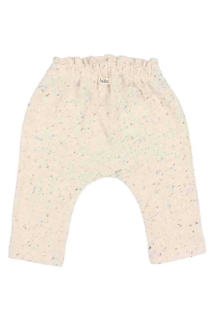 Búho "Winslow" Grey Marl Knit Trousers (12-24M) | Millie and John