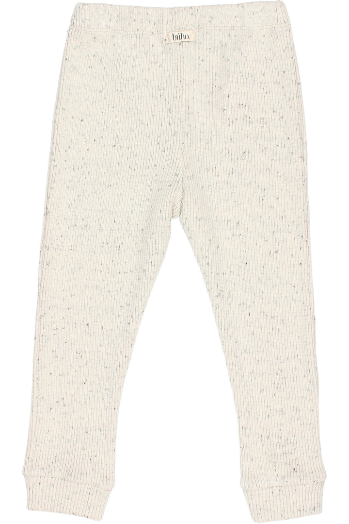 Búho "Winslow" Grey Marl Knit Leggings (3-6Y) | Millie and John