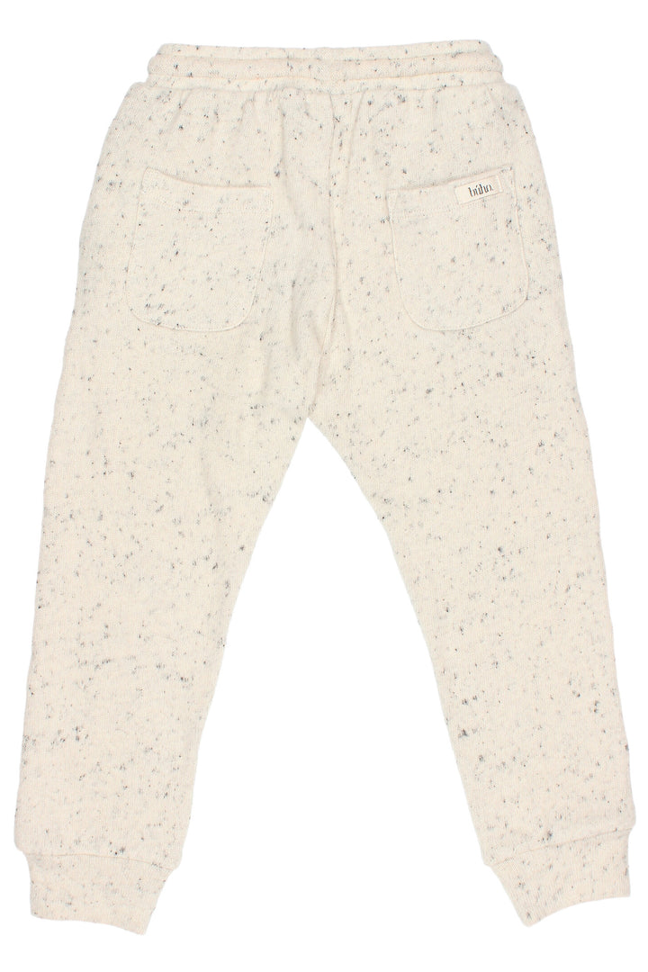 Búho "Winslow" Grey Marl Knit Trousers (3-6Y) | Millie and John