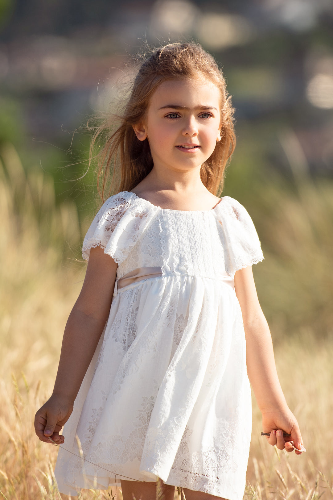 Foque PREORDER "Dottie" Ivory Lace Dress | Millie and John