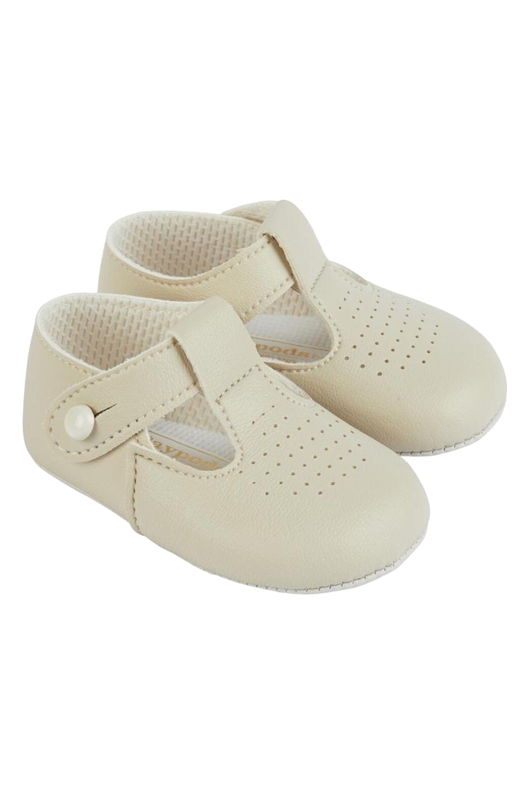 Baypods Biscuit T-Bar Soft Sole Shoes | Millie and John