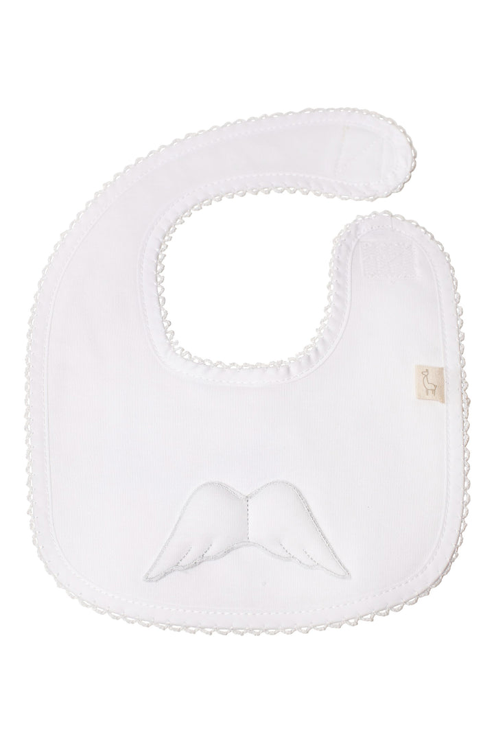 Baby Gi Angel Wing Cotton Bib | Millie and John