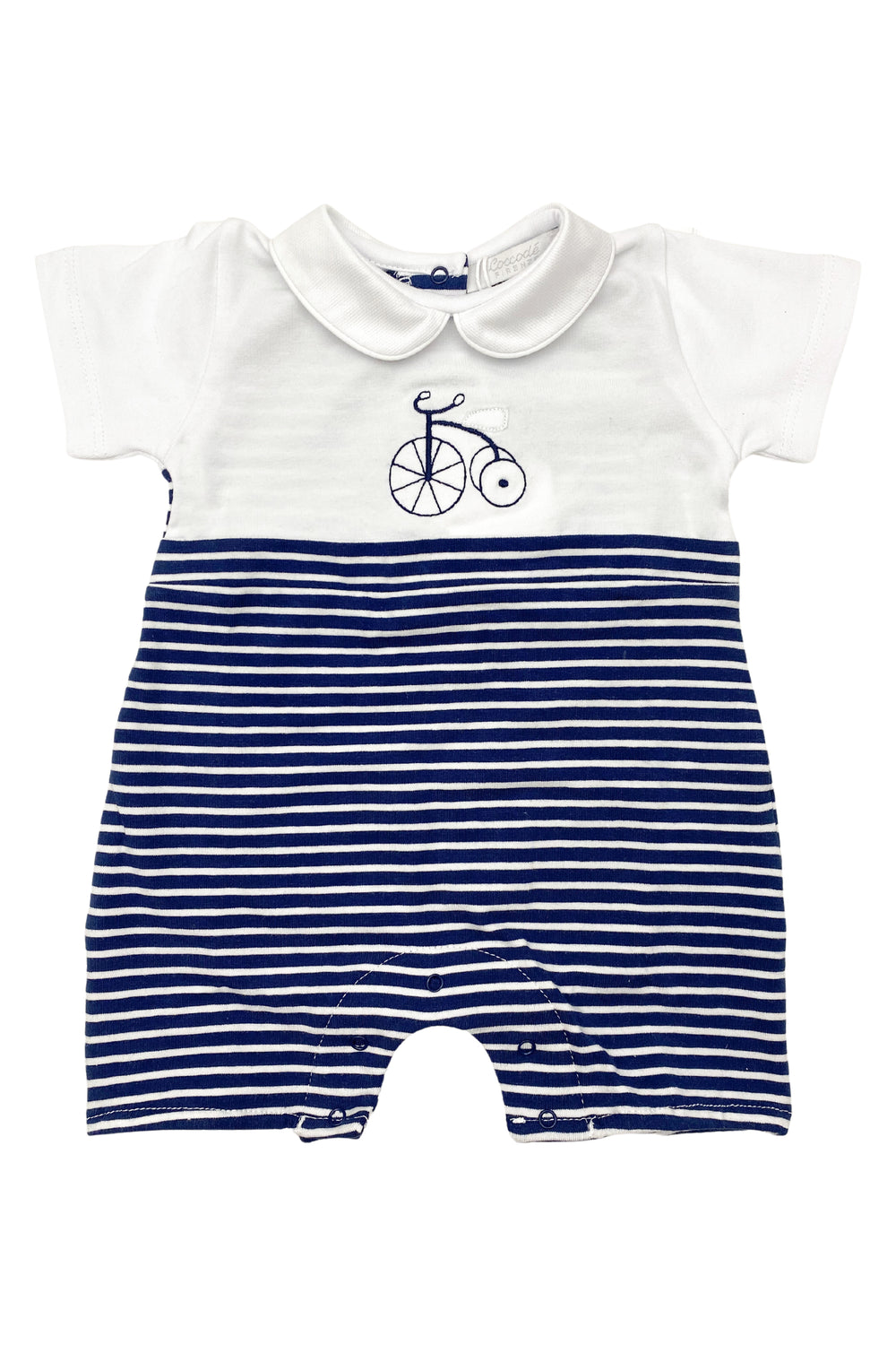 Coccodè "Teo" Striped Romper | Millie and John