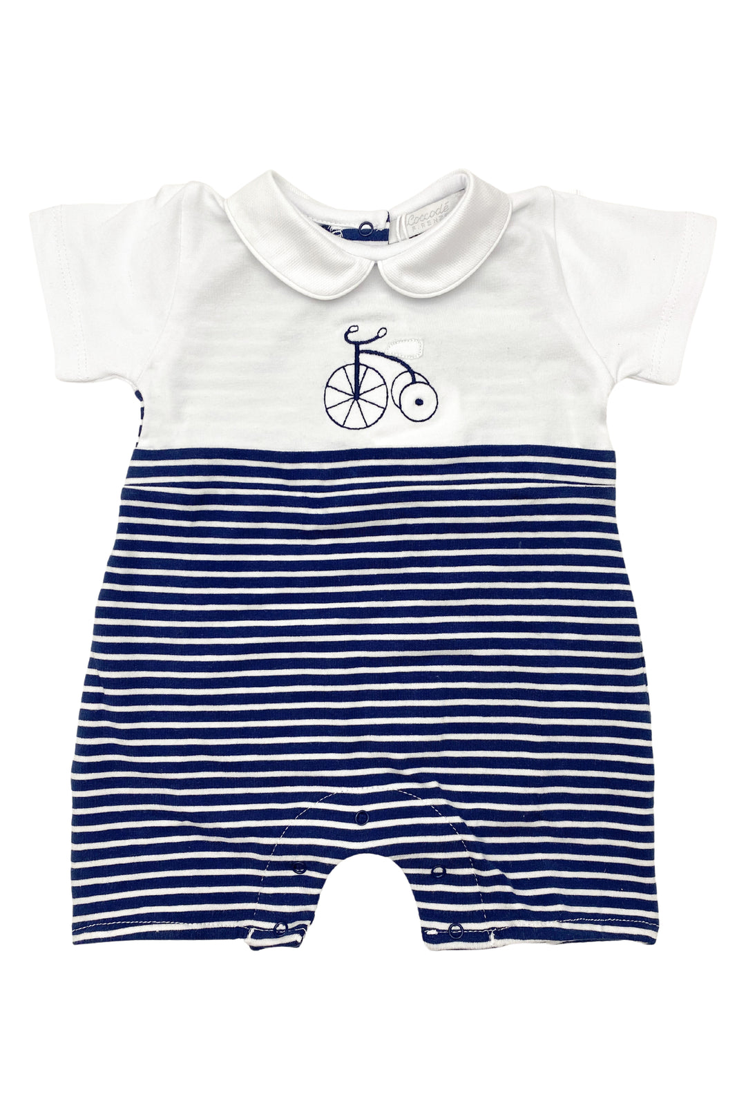 Coccodè "Teo" Striped Romper | Millie and John