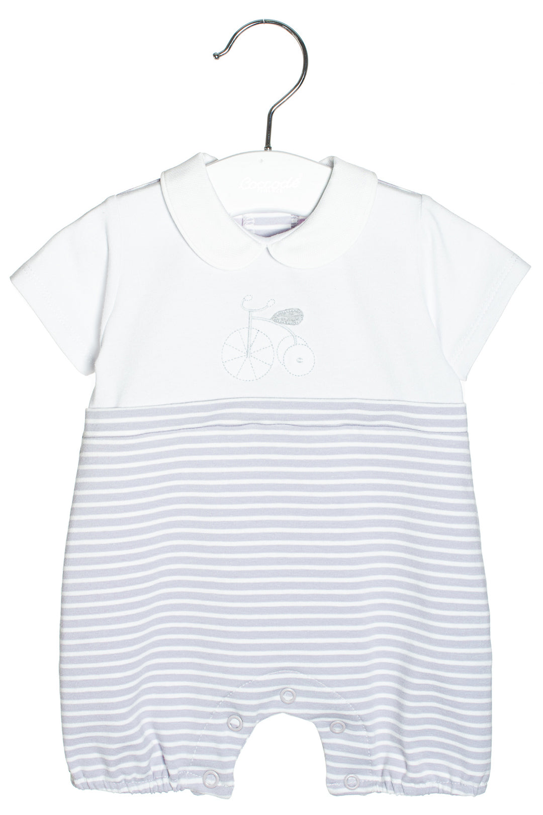 Coccodè "Teo" Striped Romper | Millie and John