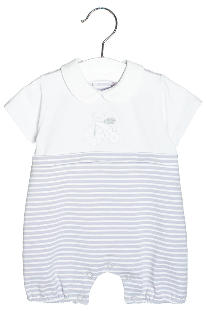 Coccodè "Teo" Striped Romper | Millie and John