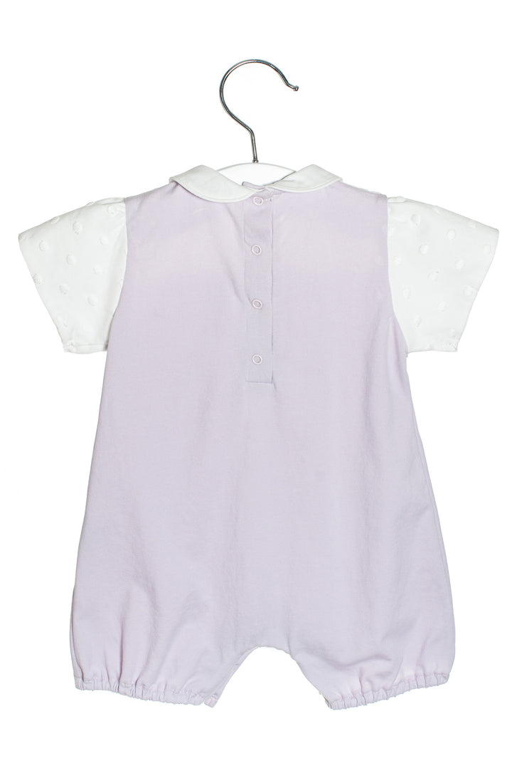 Coccodè "Aura" Lilac Romper | Millie and John