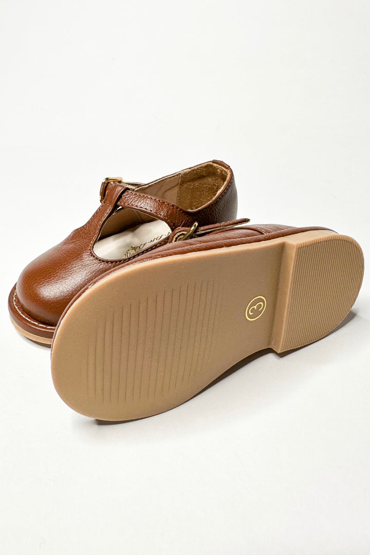 Ananás Petit "George" Brown Leather Shoes | Millie and John
