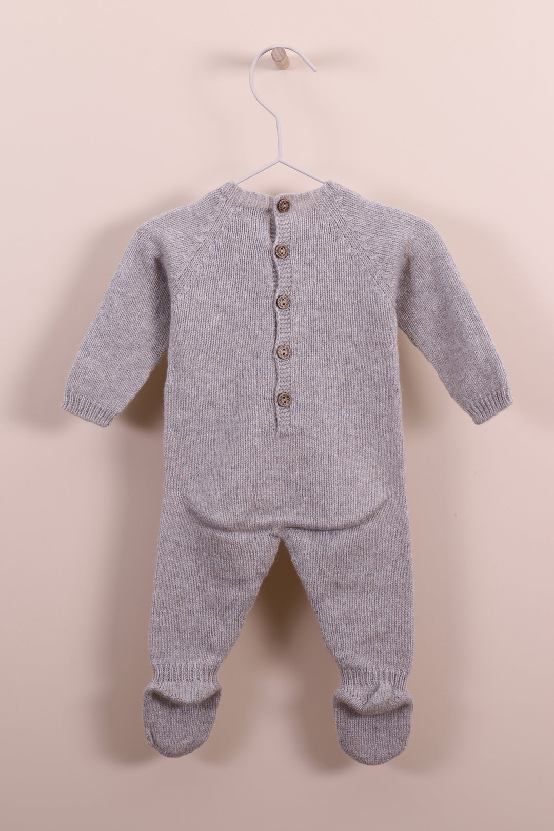 Wedoble "Binky" Cashmere Bunny Babygrow | Millie and John