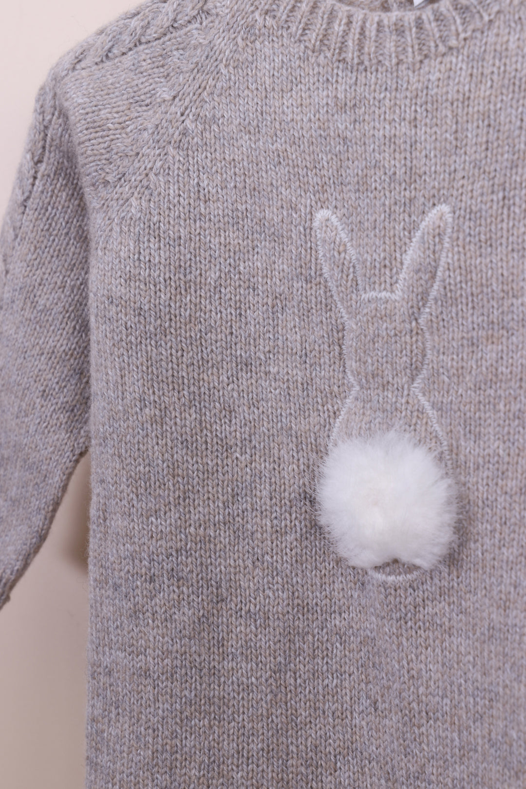 Wedoble "Binky" Cashmere Bunny Babygrow | Millie and John