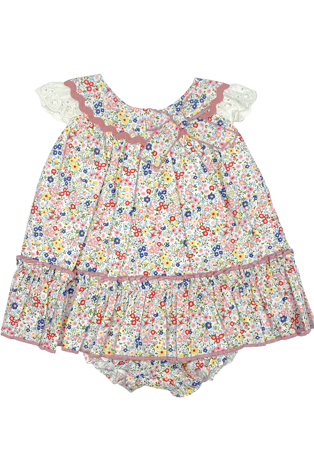 Valentina Bebes "Magdalena" Multicoloured Floral Dress | Millie and John