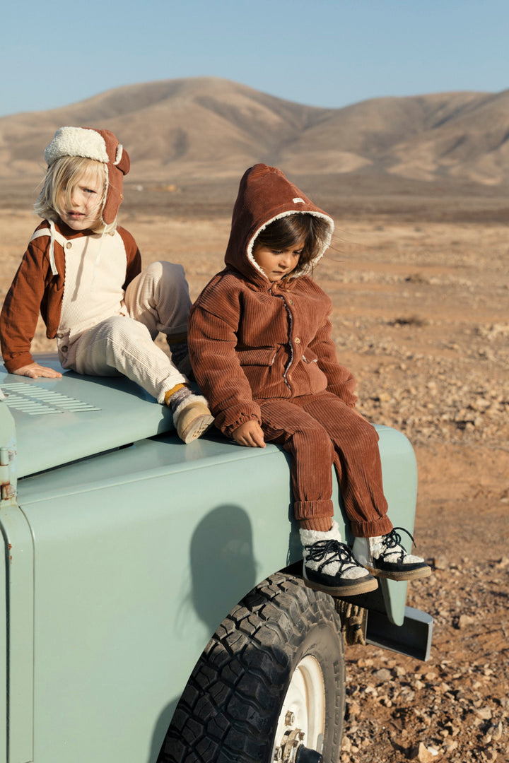 Búho "Yuri" Corduroy Trousers (3-6Y) | Millie and John