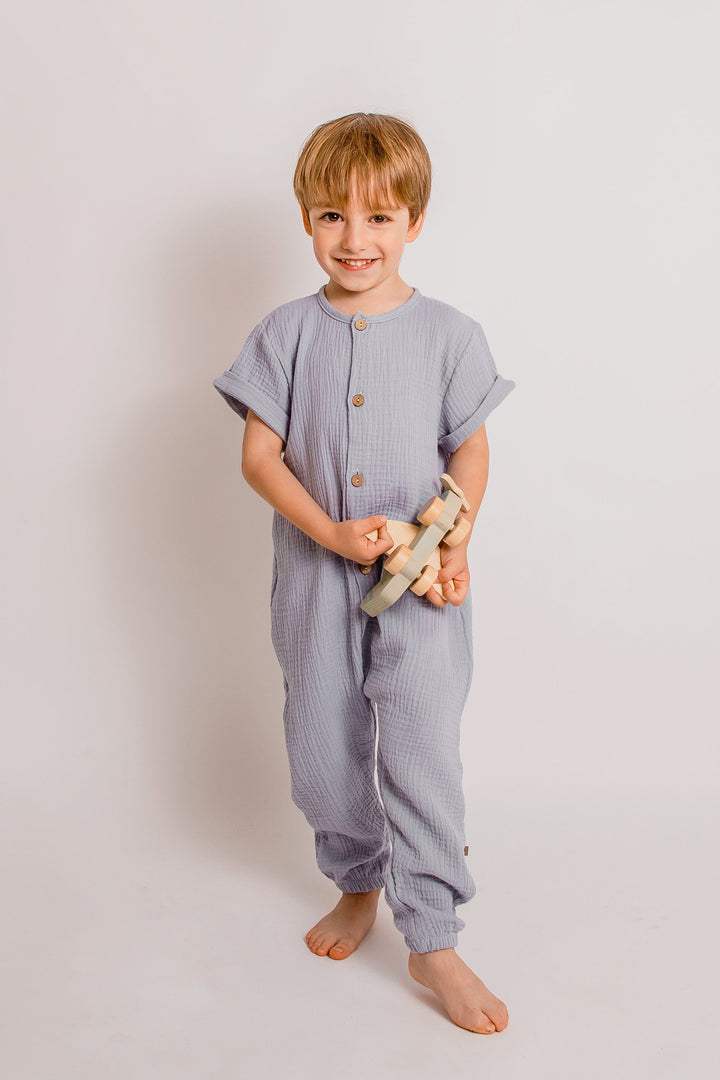 Calamaro "Atticus" Cheesecloth Jumpsuit | Millie and John