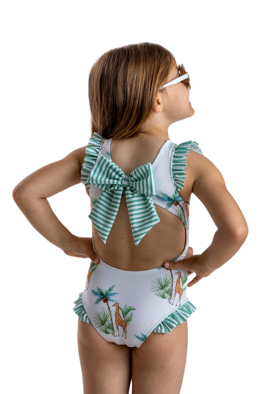 Meia Pata PREORDER - GIRAFFES "La Digue" Swimsuit | Millie and John