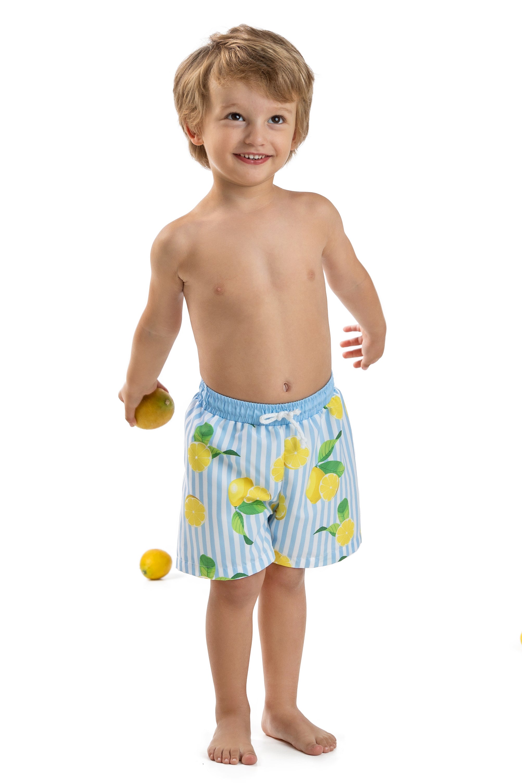 Meia Pata Ss23 Lemons Swim Shorts Millie And John