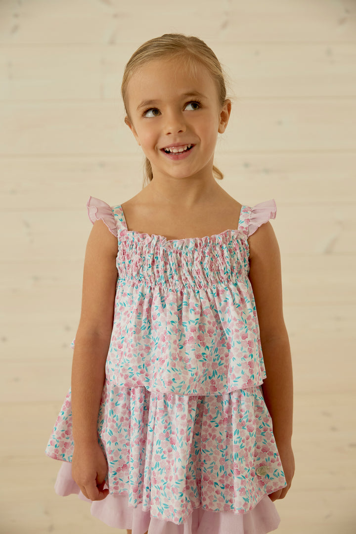 Martín Aranda "Everly" Orchid Purple Floral Dress | Millie and John