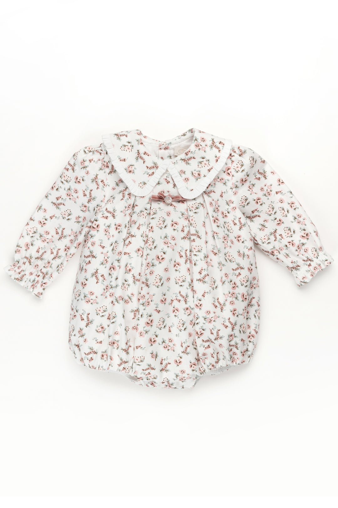 Pureté du Bebe "Felicity" Dusky Pink Floral Shortie | Millie and John