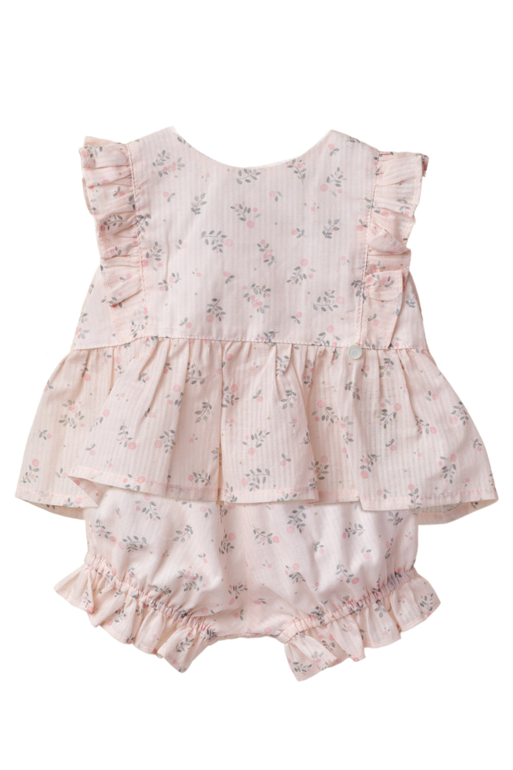 Wedoble "Verity" Pink Floral Blouse & Bloomers | Millie and John