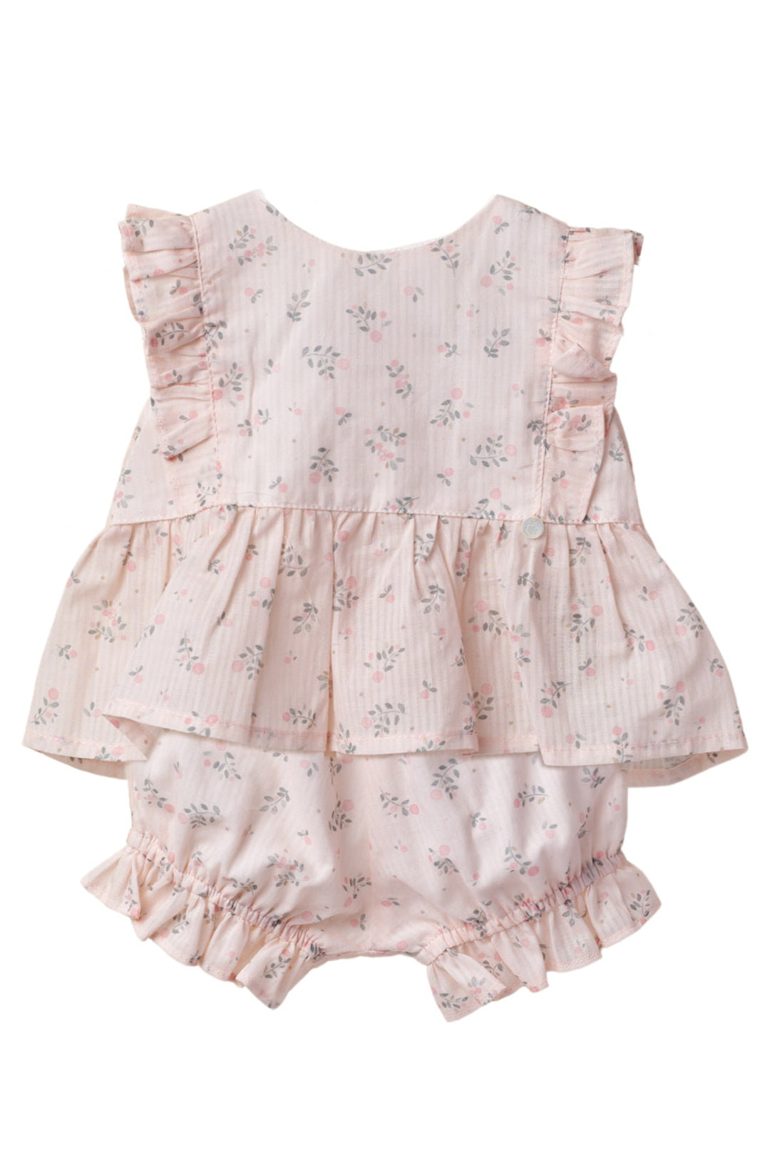 Wedoble "Verity" Pink Floral Blouse & Bloomers | Millie and John