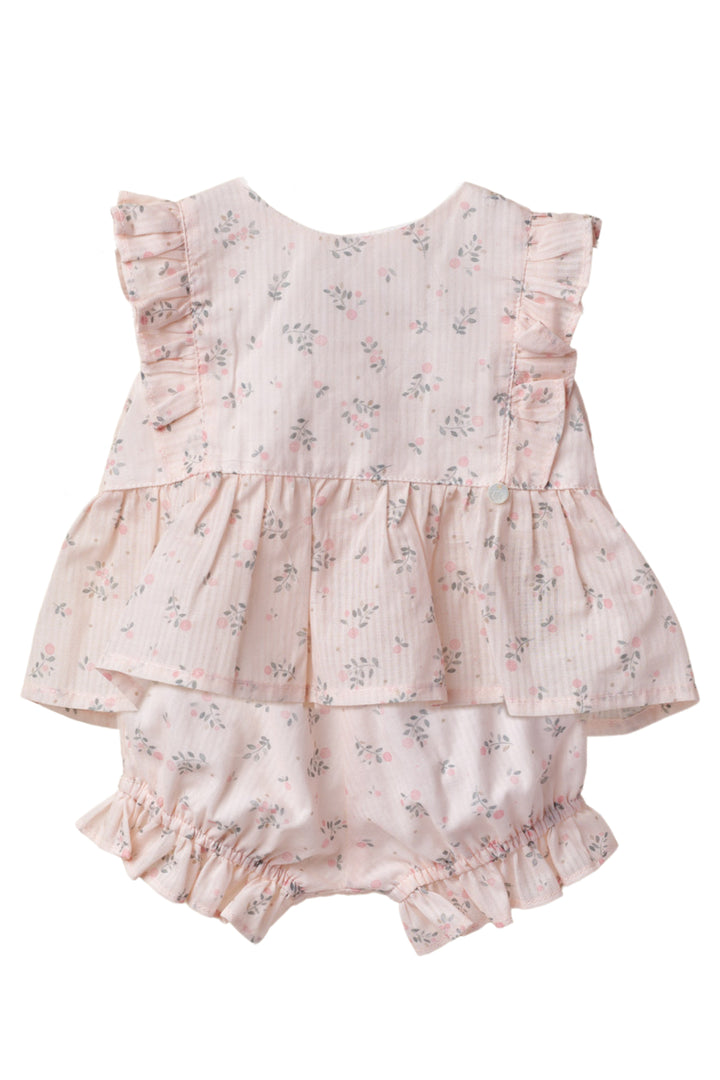 Wedoble "Verity" Pink Floral Blouse & Bloomers | Millie and John