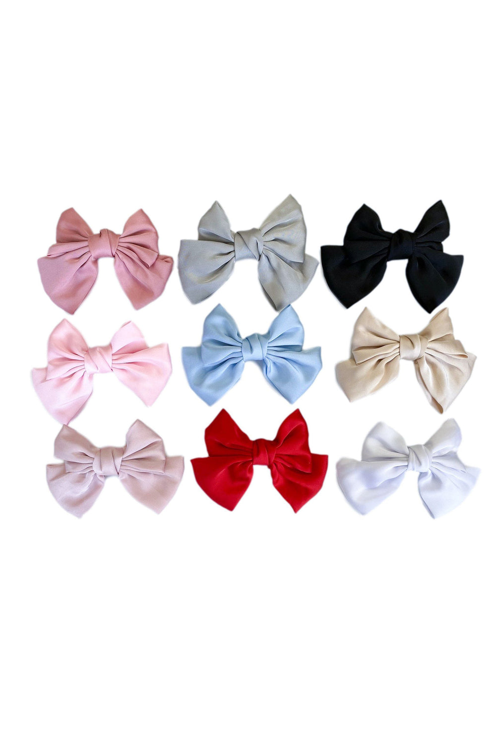 Petit Maison "Abigail" Satin Hair Bow | Millie and John